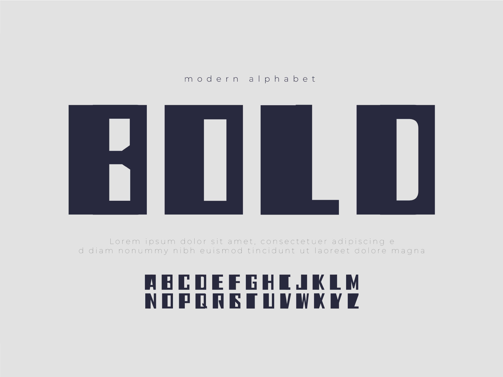 Bold Font Typography | Typeface | Font | Text Style | Typo by Hijab ...