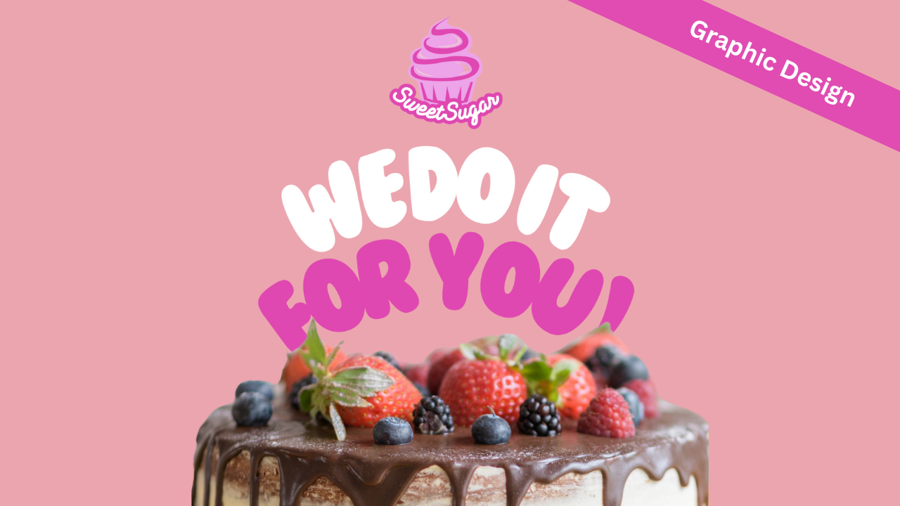 Graphic Design: Sweet Sugar Pastries bakerydesign brandidentity branding dribbbleportfolio filipinodesigner foodbranding graphicdesign logodesign packagingdesign pastrybranding