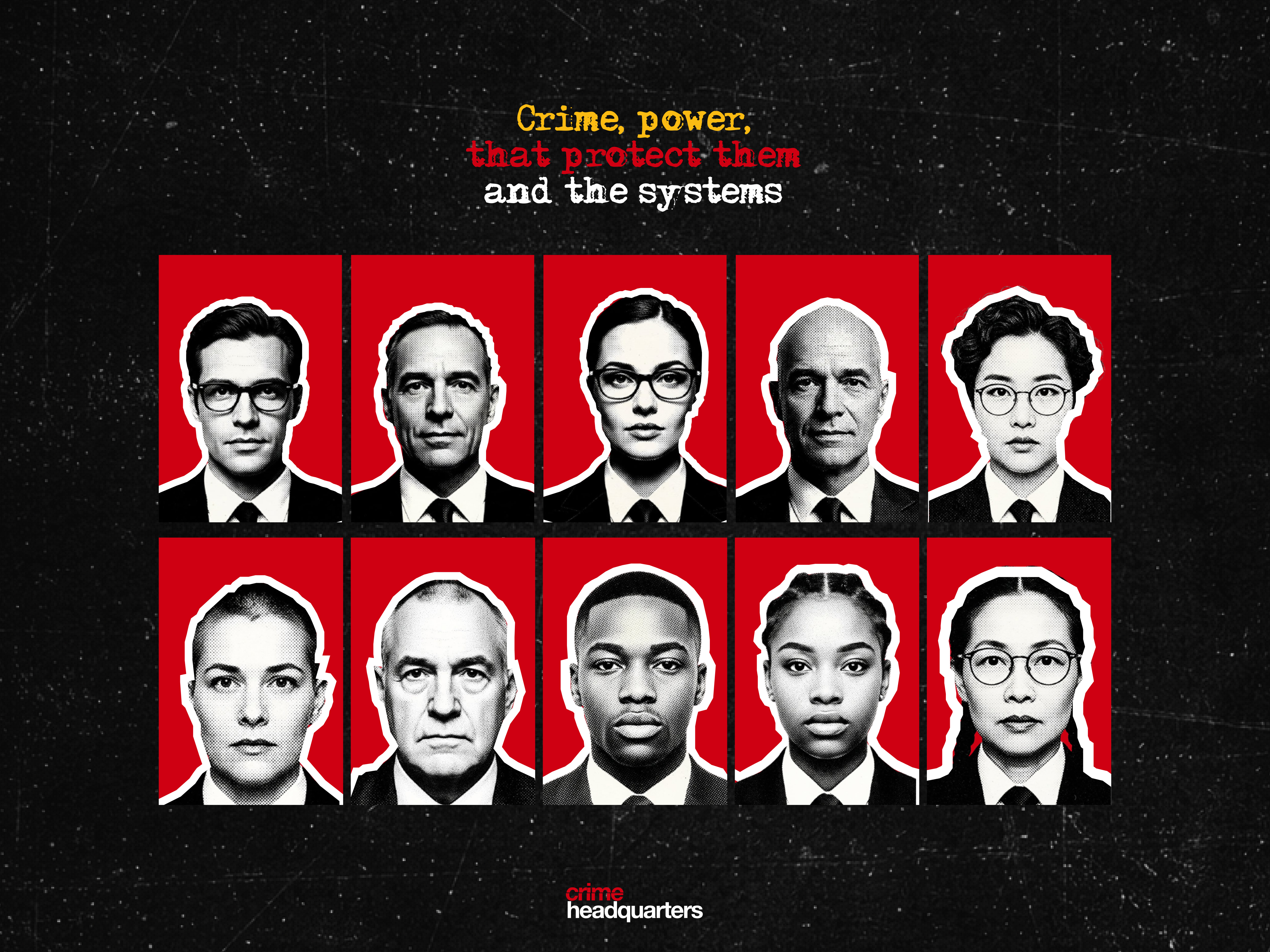 Crime Headquarters - Poster Design branding design graphic design