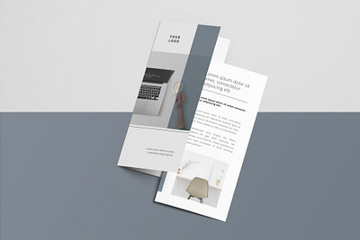 Minimal Trifold Brochure #4 app branding design graphic design illustration logo typography ui ux vector