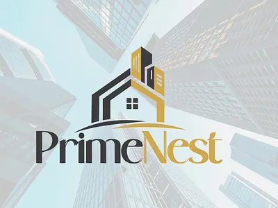 Modern Real Estate Logo adobeillustrator brandidentity branding graphic design house logo logodesign minimal modernlogo property realestatelogo vector