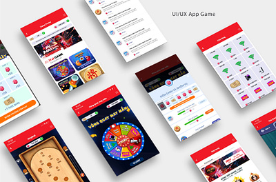 UI/UX Game app portal animation app design graphic design logo motion graphics ui ux