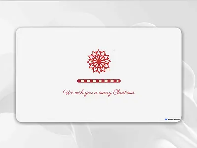 Christmas Loader — Design and Animation animation branding figma graphic design ui webflow webflow developer wesite