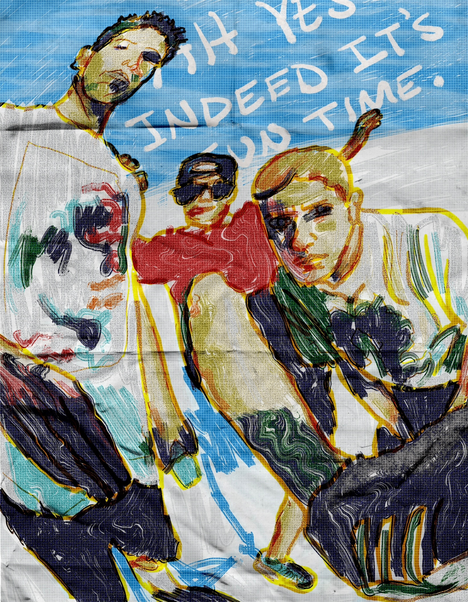 Beastie Boys Poster Design graphic design illustration poster design