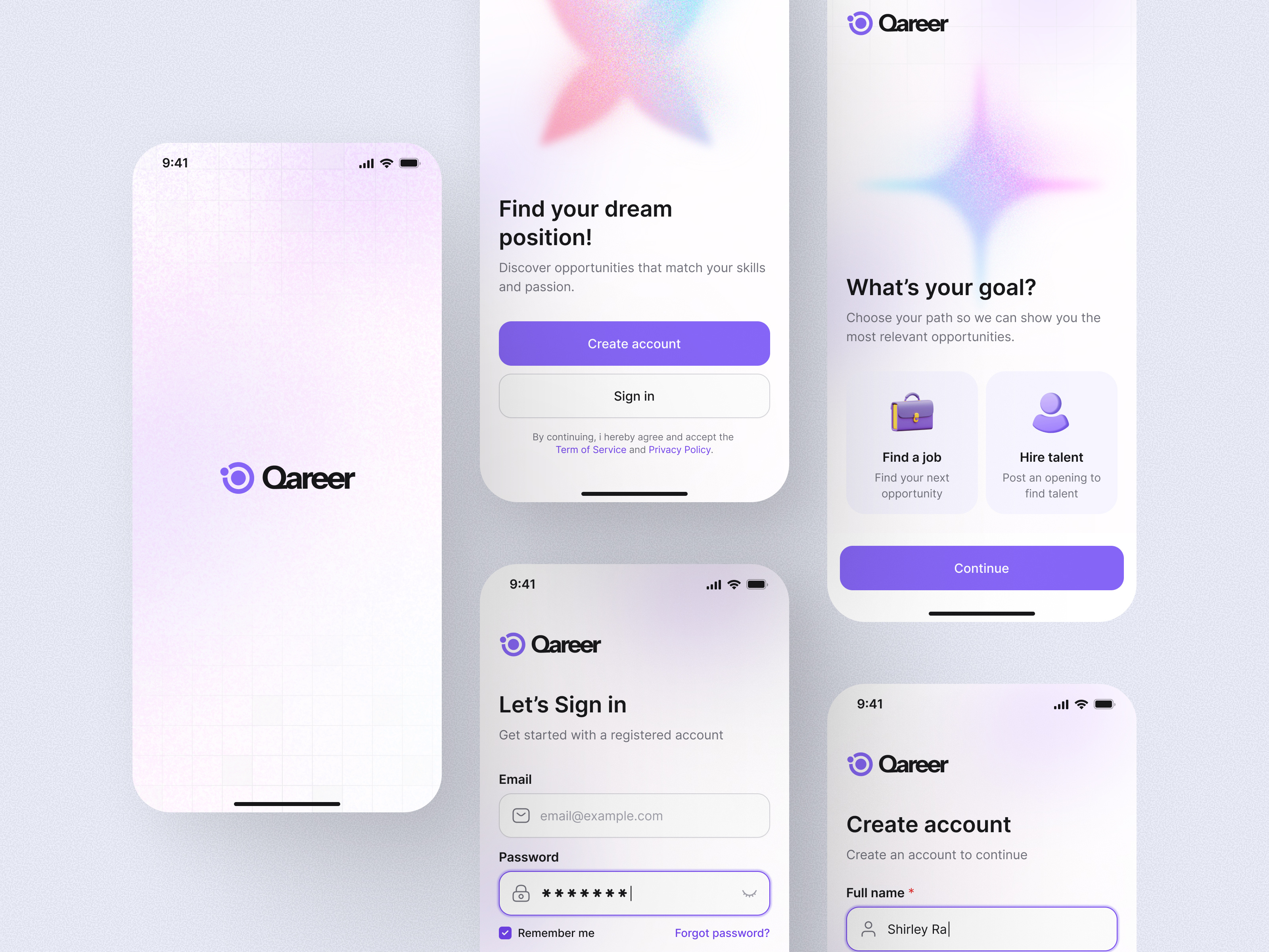 Example of Full Mobile App Design (Up To 30 Screen)