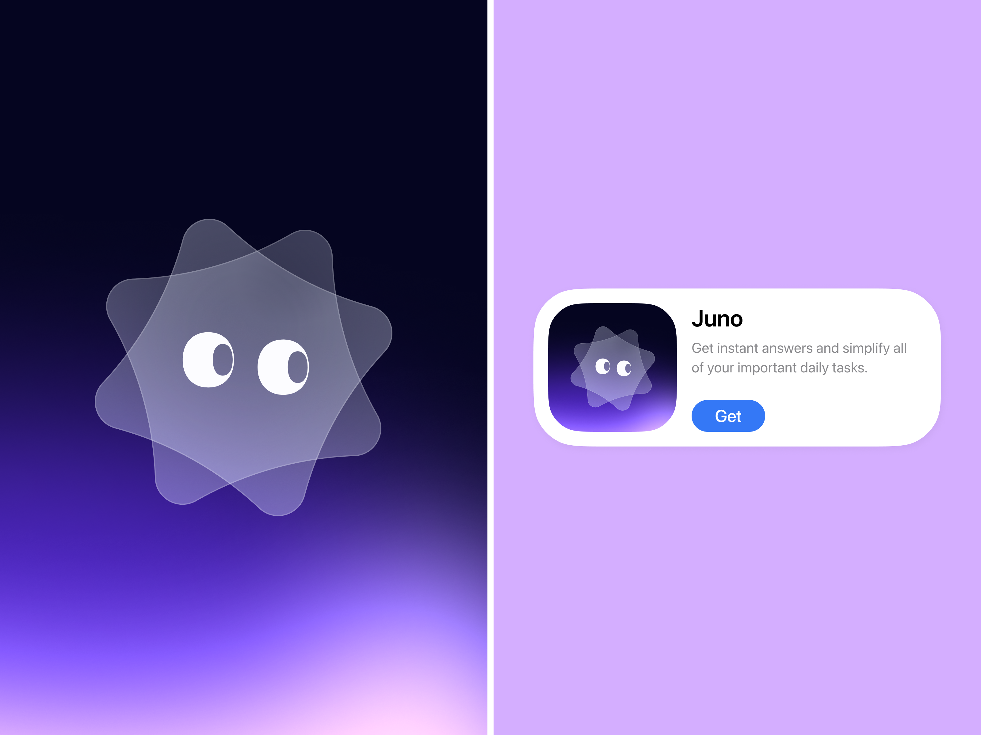 Example of Juno: logo design