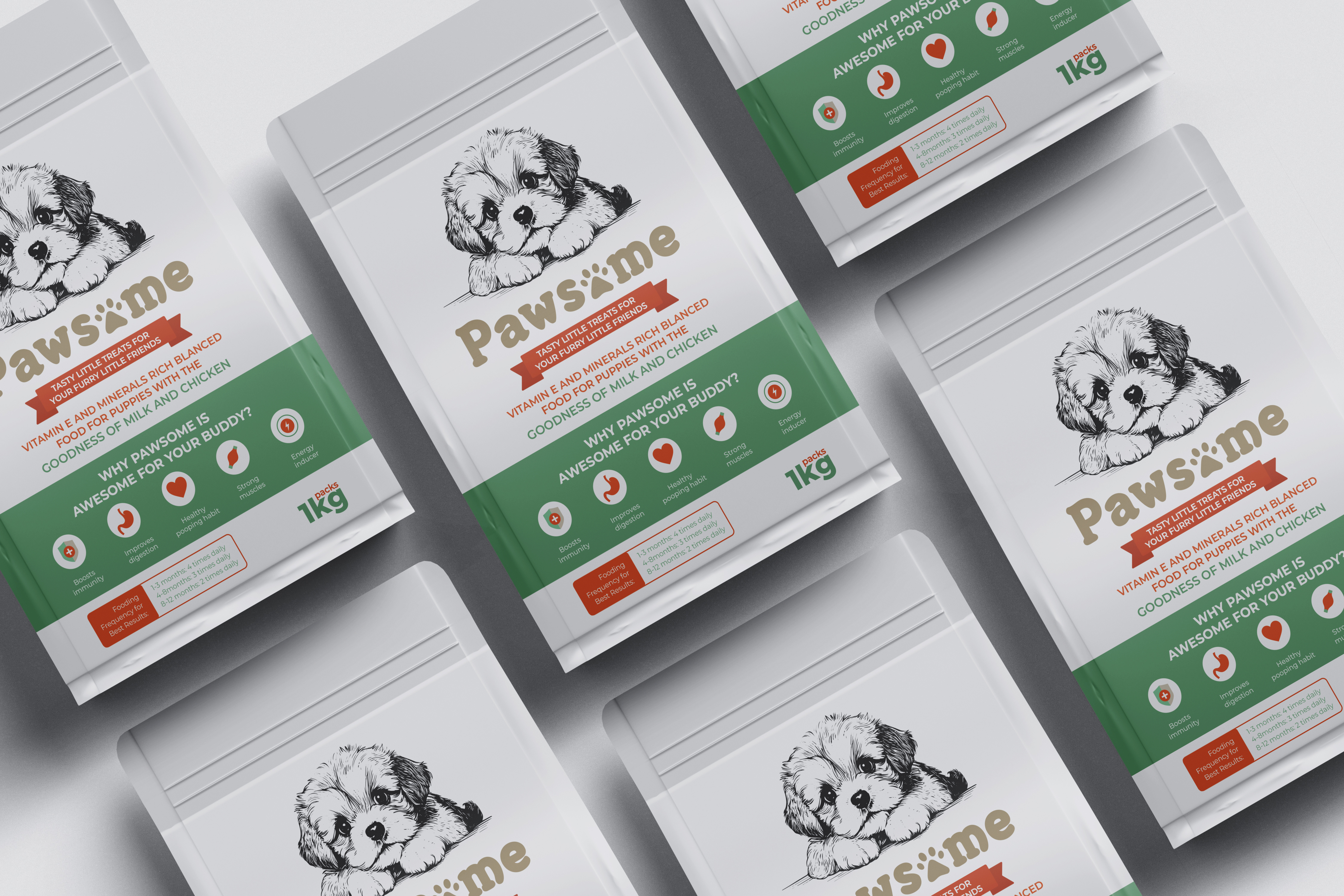 Gog Food Packaging Design brand identity branding cat food dog food dog food packaging food food pakaging graphic design label package package design packaging packaging design packaging designer pat food packaging pet food pouch design pouch packaging product label product packaging