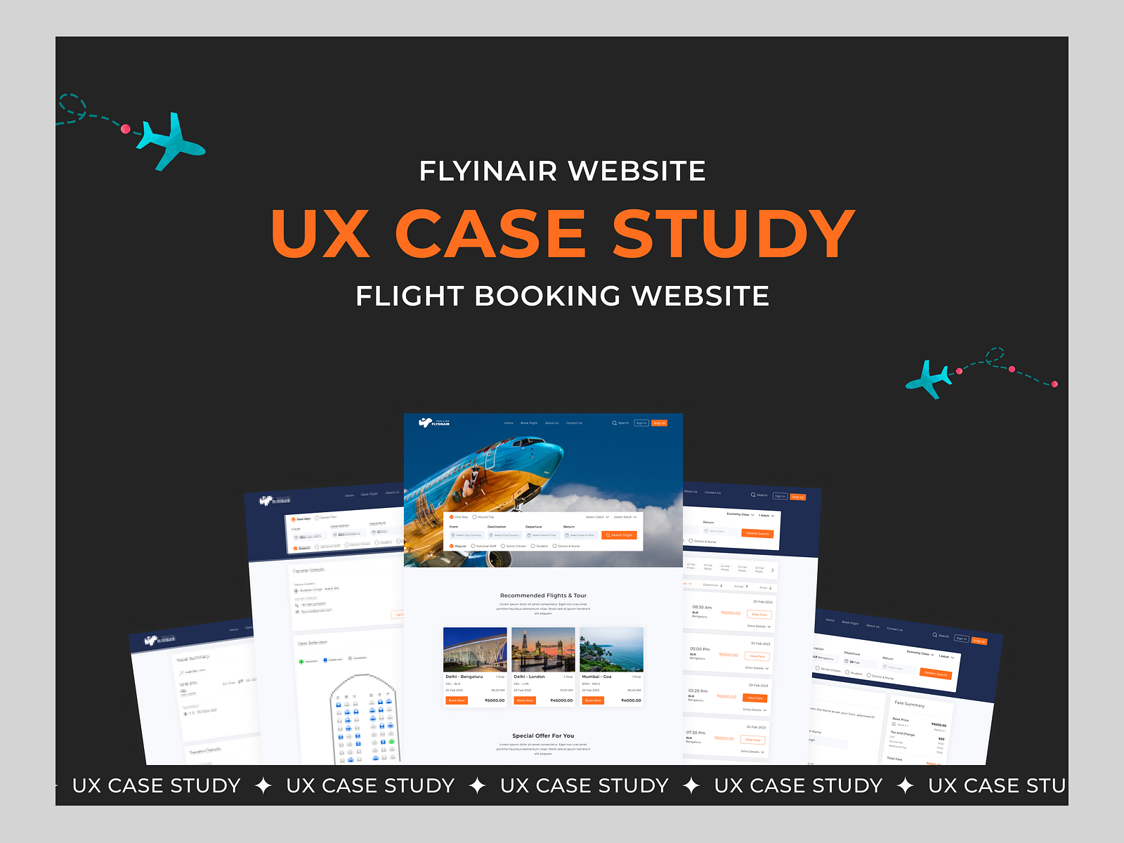 flight booking case study