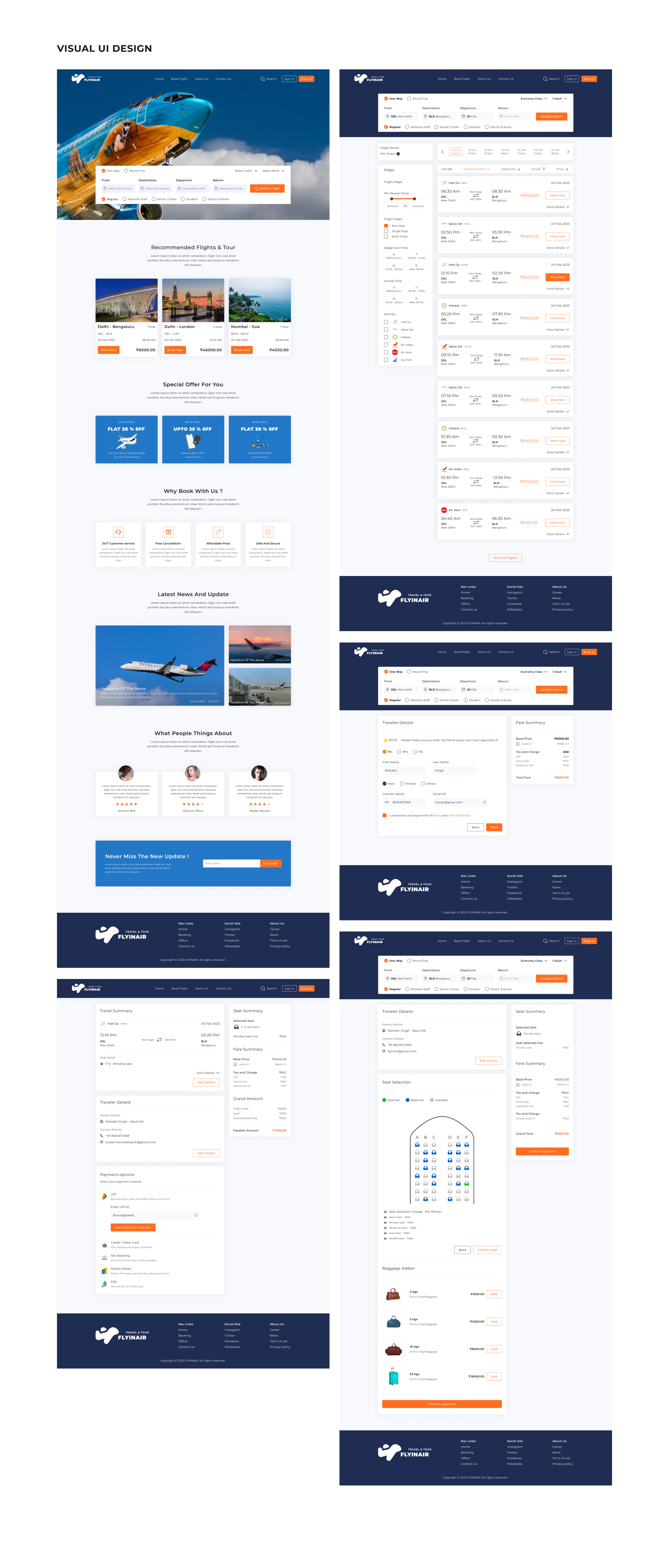 flight booking case study