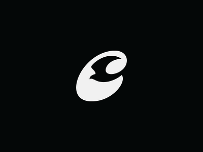 c-bird bird black branding creative design flying icon letter c logo minimal negative space simple vector wings