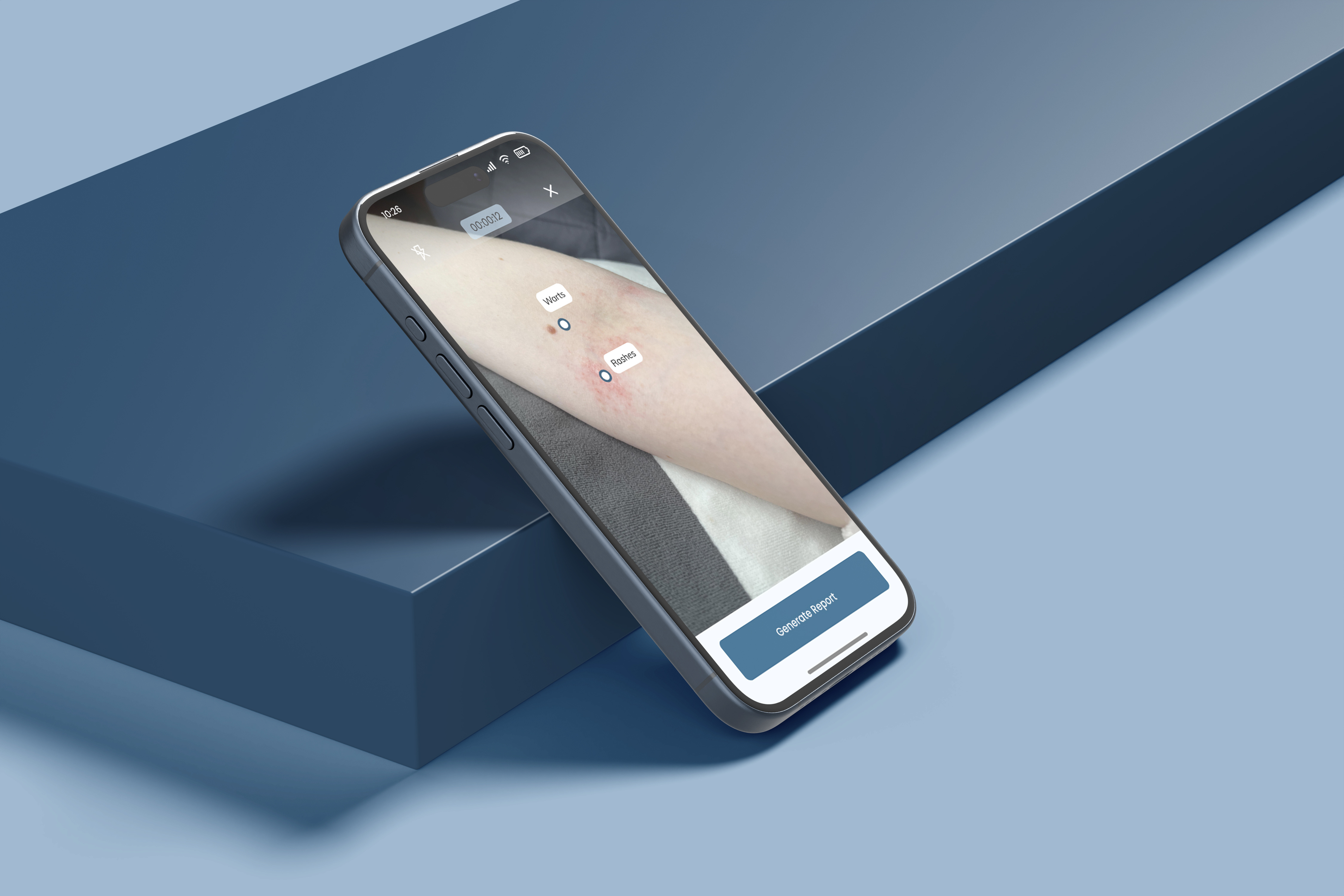 Health Analysis through AR | App Design app augmented reality concept healthcare healthcare app medical symptoms mockups ui ui design ux visual design