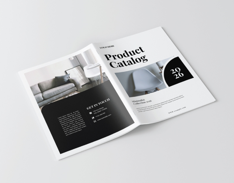 Minimal Product Catalog Brochure Template brand catalog catalog layout clean catalog layout company catalog editorial catalog furniture brochure furniture catalog furniture lookbook home decor catalog interior catalog interior design catalog lifestyle catalog lookbook template minimal catalog modern catalog print ready catalog product brochure product catalog product showcase professional catalog design