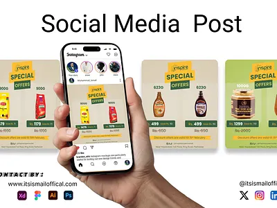 Promotional Campaign Design for Retail Branding Inspire adobe photoshop branding campaigns graphic design social media social posts