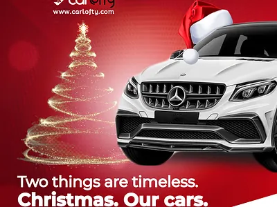 CHRISTMAS DESIGN cars flyer design graphic design