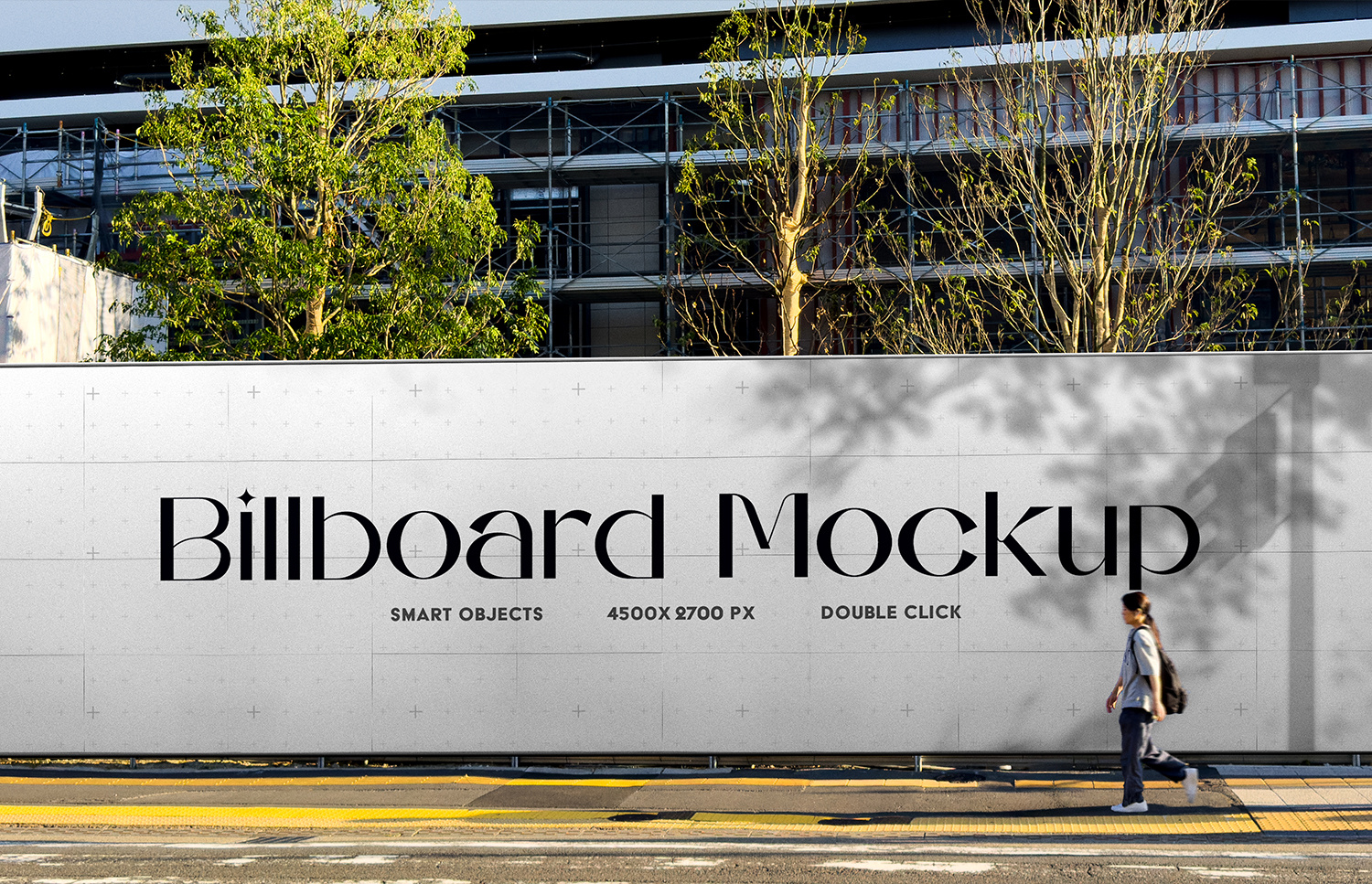 Urban Street Billboard Mockup advertising billboard mockup branding design download mock ups graphic design mockup photoshop psd mockup street billboard mockup urban urban billboard mockup