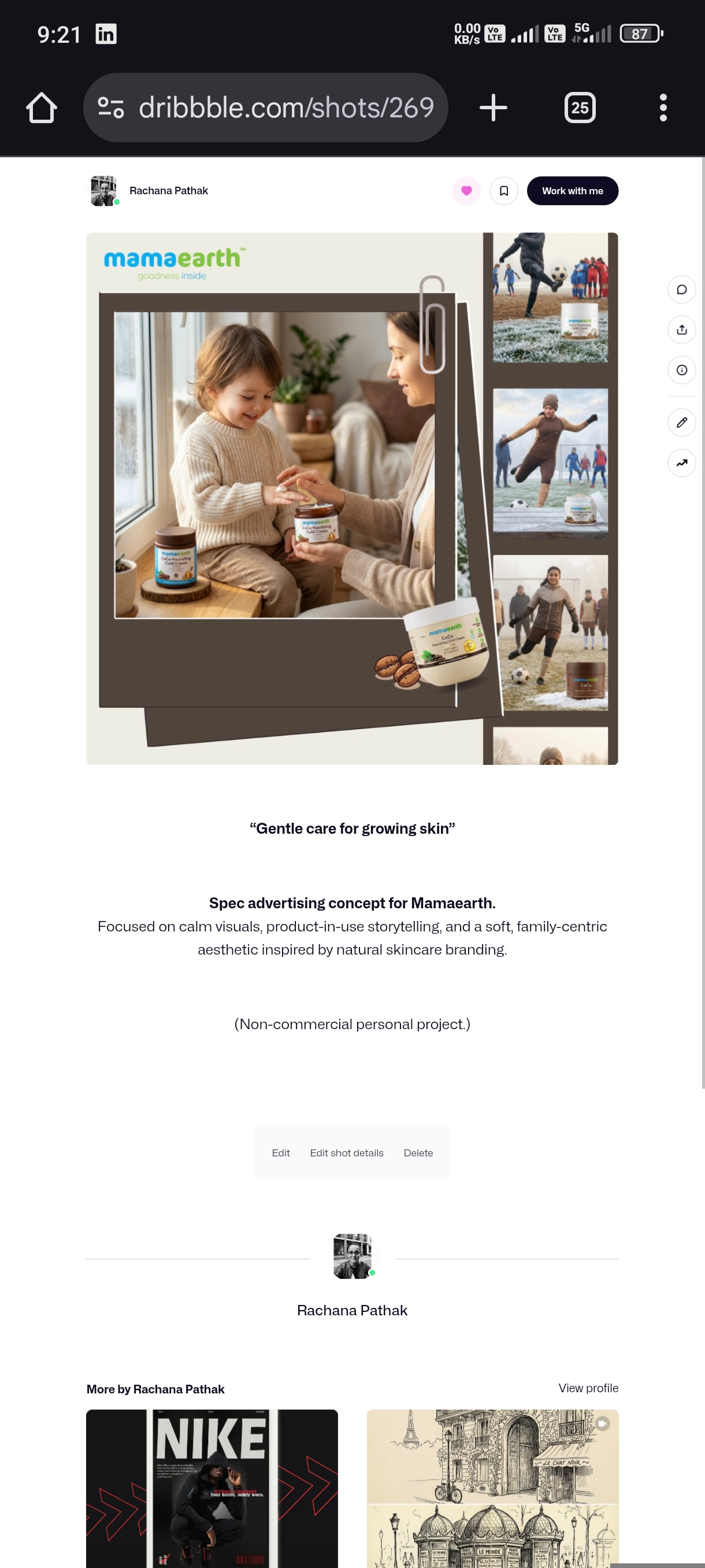 Mamaearth Skincare | Visual Ad Exploration advertising branding concept design creative direction dribbble dribbblecommunity graphic design motion design product design skincare social media design spec ad visual design