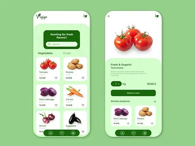 Product List And Page Details Design app branding design illustration mobile app shop ui ux