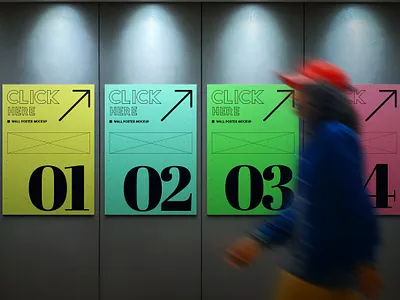 Indoor Poster Mockup advertising branding design download mock ups graphic design illustration indoor poster mockup photoshop