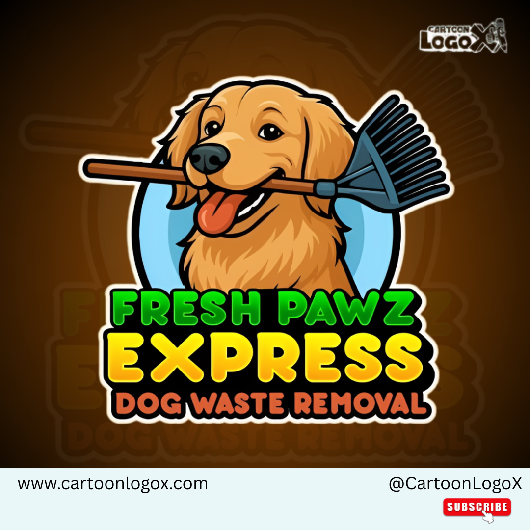 Mascot Logo Design for Fresh Pawz Brands | CartoonLogoX brand identity branding cartoon logo cartoonlogox character design creative branding dribbble design fun logo graphic design graphic designer logo logo art logo design ideas logo inspiration mascot logo pet logo design visual identity