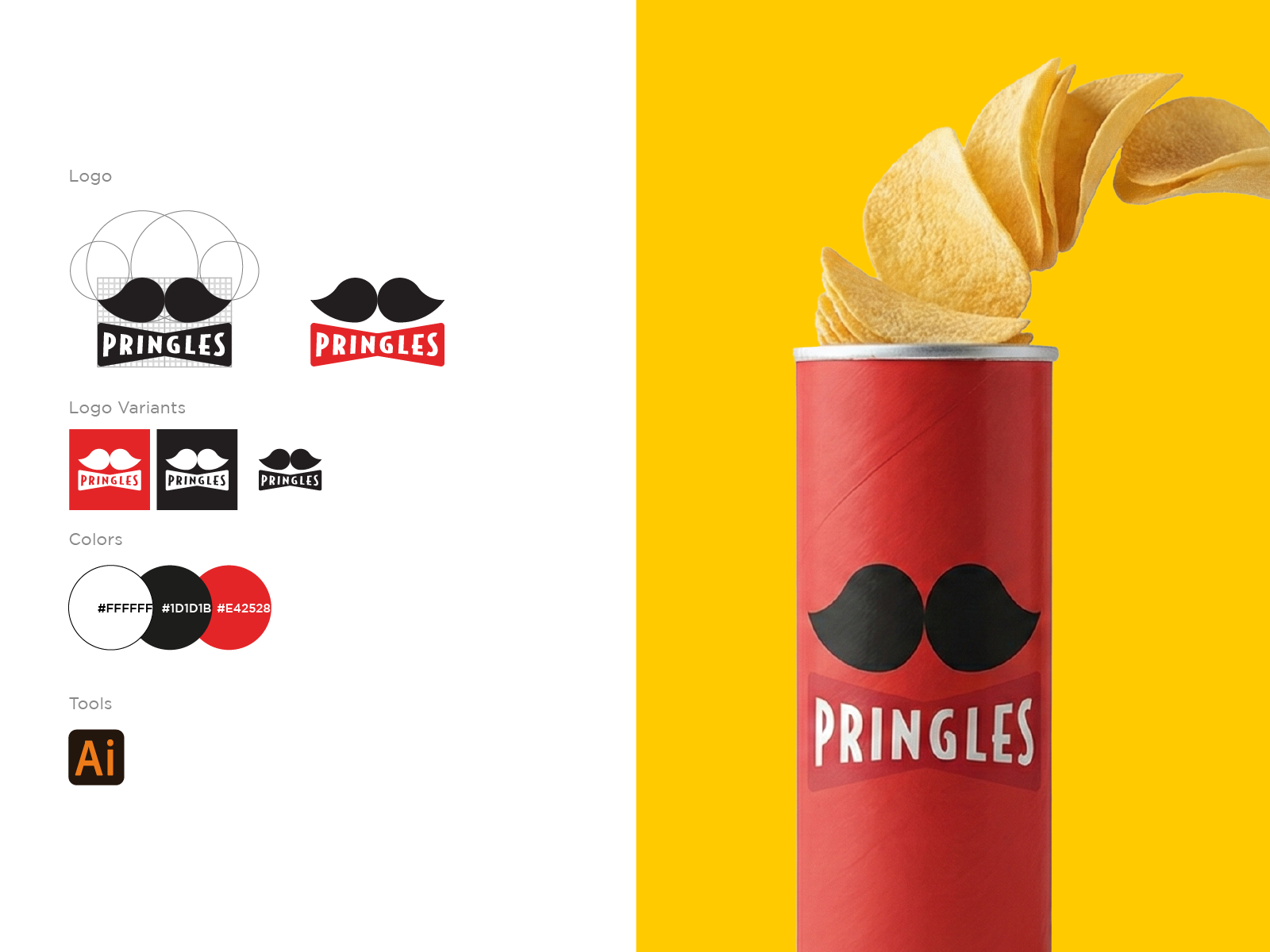 Example of Logo Restyling Pringles
