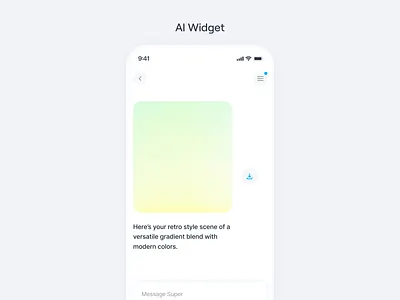 Featured Drop: AI Widget aidesign aifigma aiui aiux figmadesign headstartui productdesigb uidesign uxdesign