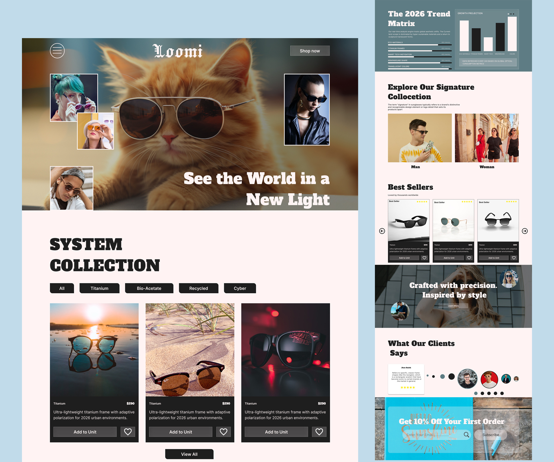 Example of Landing Page Design