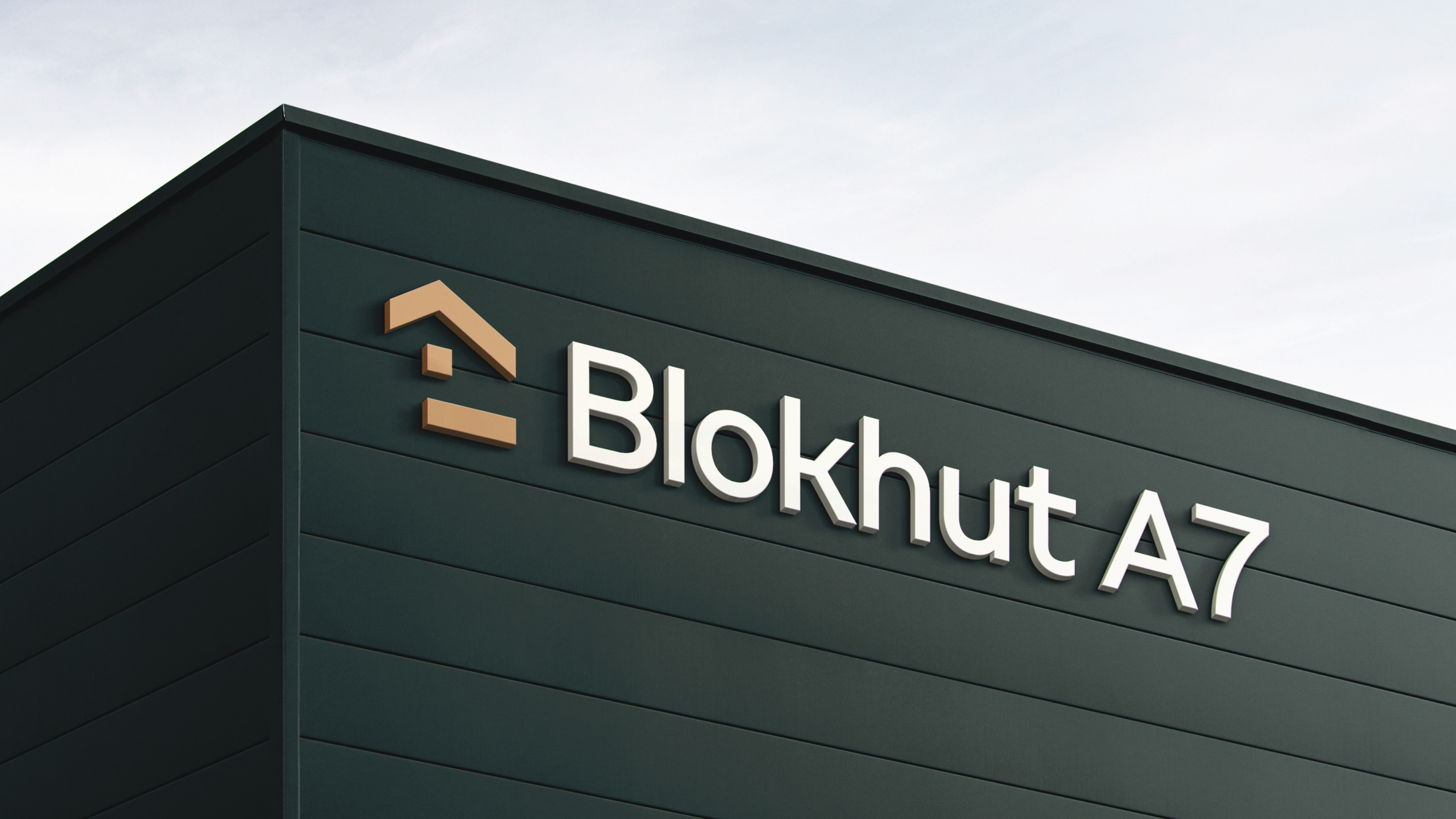 Blokhut A7 - Visual Identity brand identity branding design graphic design house icon illustrator logo logomark minimalist monogram timeless timeless logo vector wooden cabin