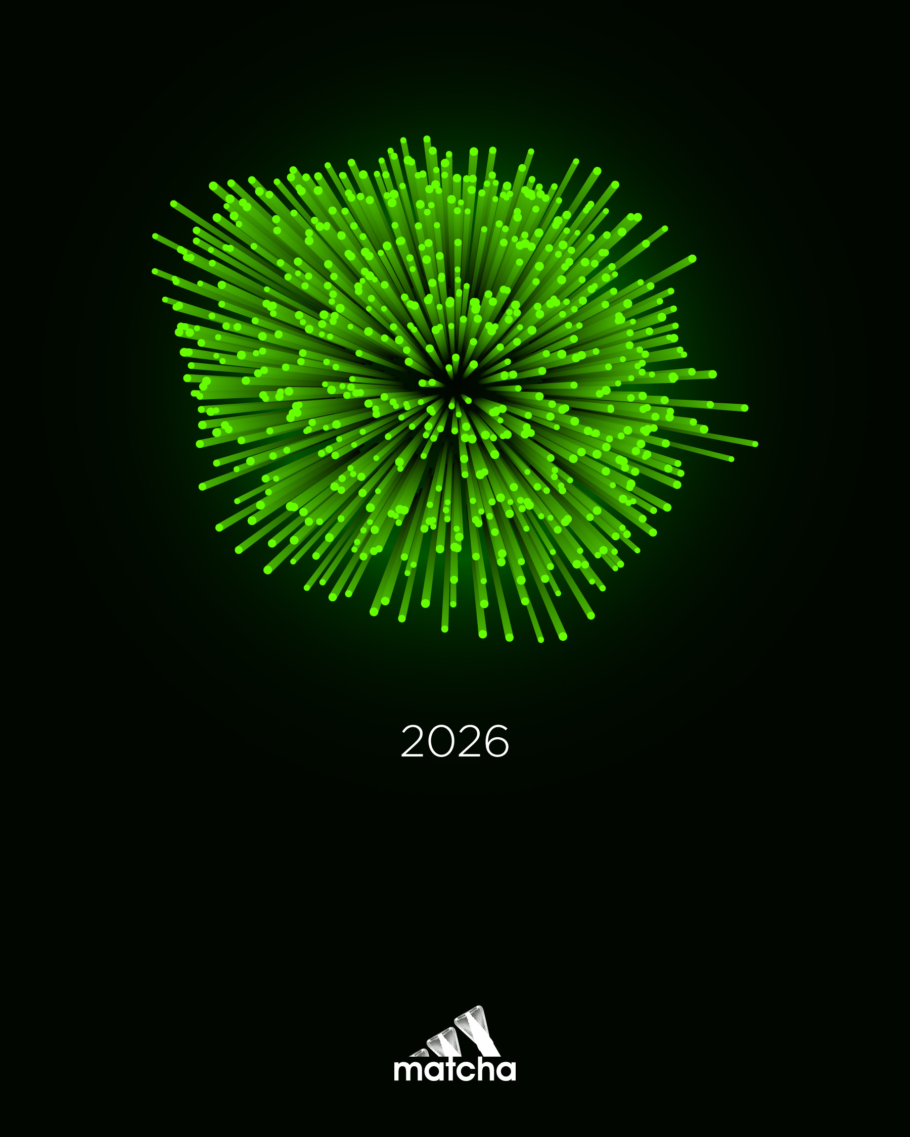 2026 - matcha 2026 creative design designer graphic design matcha tea