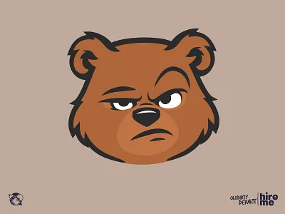 Furday Mascot bear character design design graphics illustration mascot t shirt design tee design vector vector design