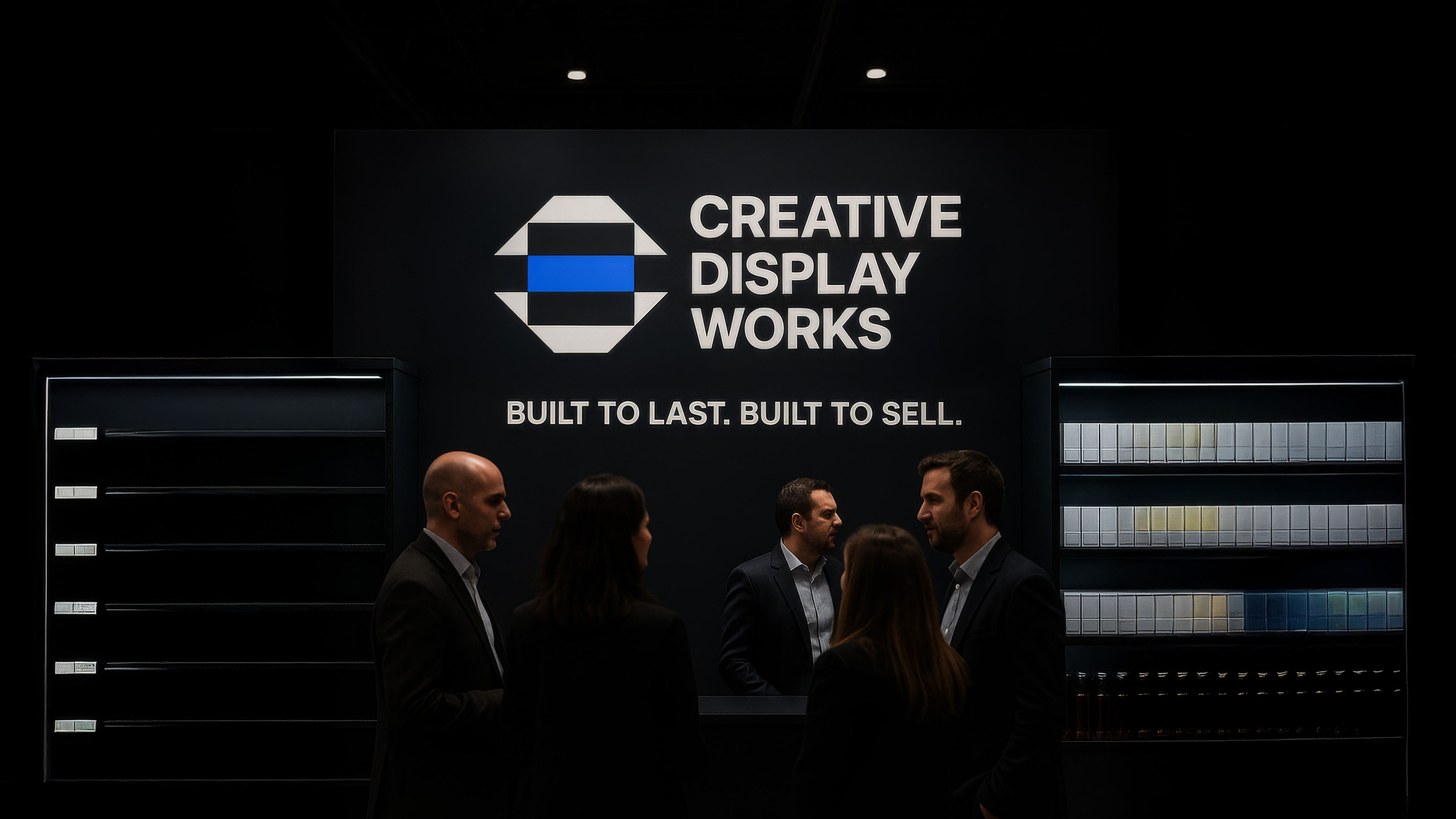 Creative Display Works - Visual Identity brand identity branding design graphic design icon illustrator logo logo design logomark minimalist minimalist logo monogram timeless timeless logo vector visual identity