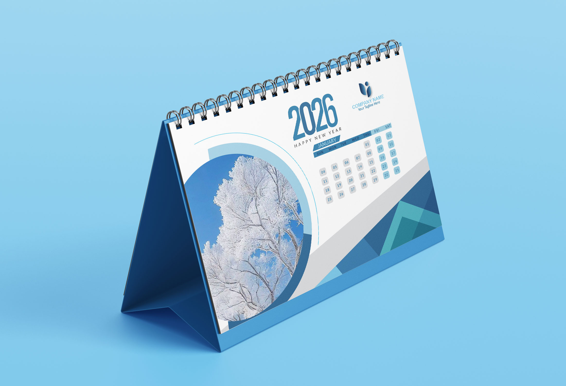 Desk Calendar Design by Maria Akter on Dribbble