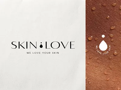 SKIN•LOVE — Logo & Visual Identity Design beauty brand brand design brand identity branding clean design cosmetic branding graphic design logo logo design minimal design modern branding packaging design product branding skincare branding typography logo visual identity