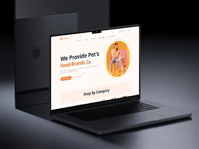 Pet Food Landing Page Design madbrains motion graphics online shopping for pets pet adoption pet care website pet house animals health care pet shop pharmacy experience pet shop homepage petcare landing page 🐾 petshop website