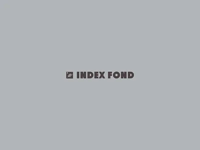 Index fond logo logo logotype