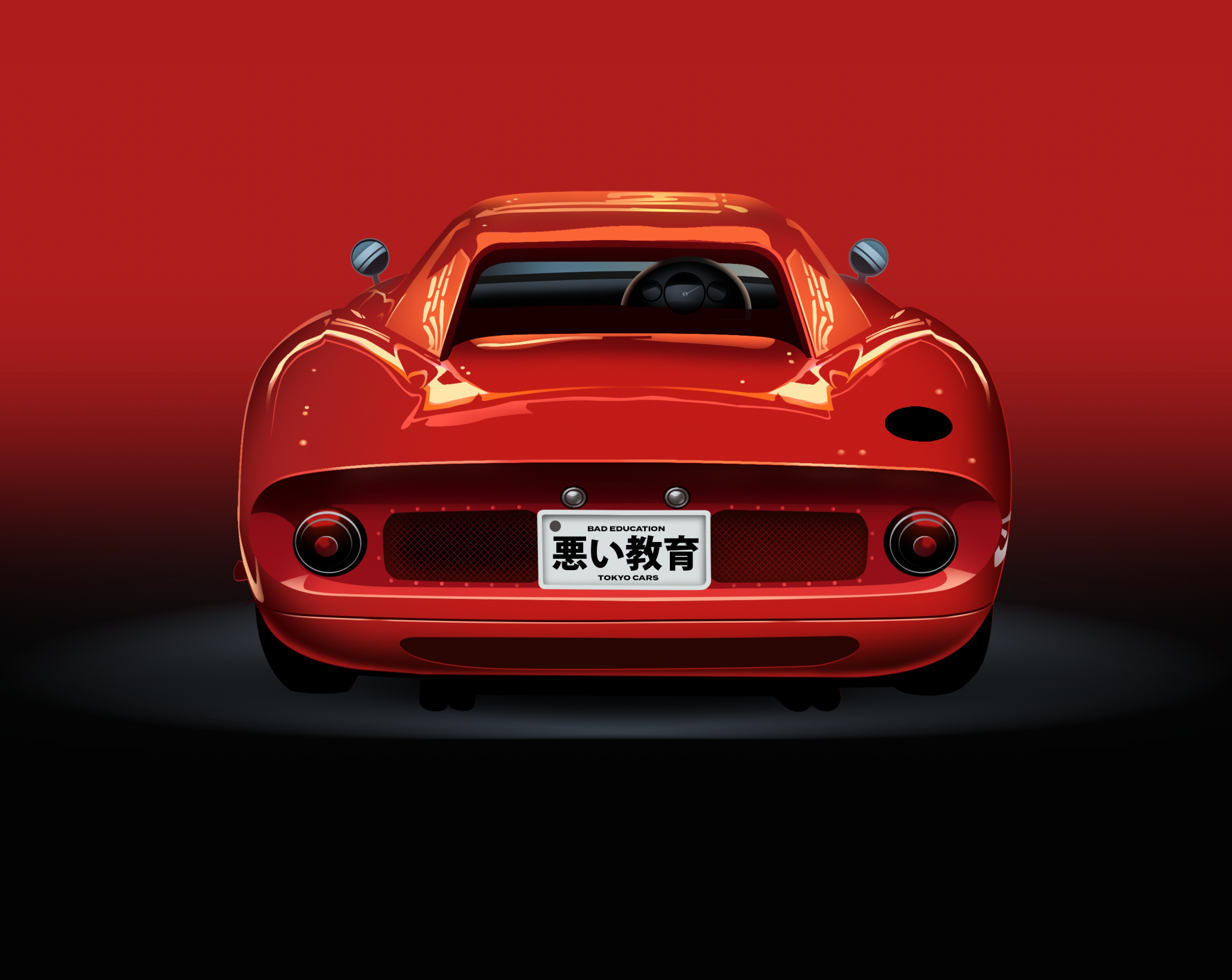 Bad education akira anime carillustration cars classiccar classics cool garage illustration japan japancar retrocar tokyo tokyogarage
