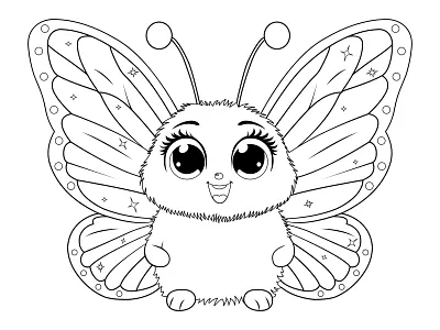 🔖Mariposa adultos animal arte butterfly creativo design dibujo illustration ilustracion imprimible mariposa niños pintar tracitos