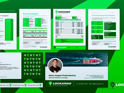Brand Identity Design - Logistics company