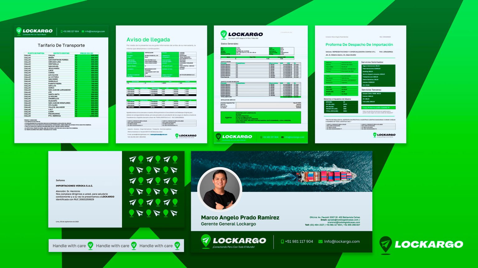 Brand Identity Design - Logistics company