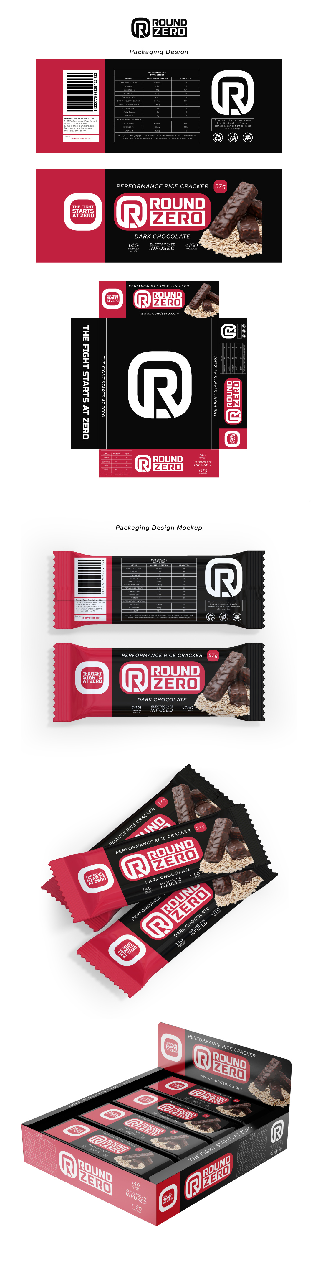 Round Zero-Design Packaging & Static Ads graphic design packaging design static ads