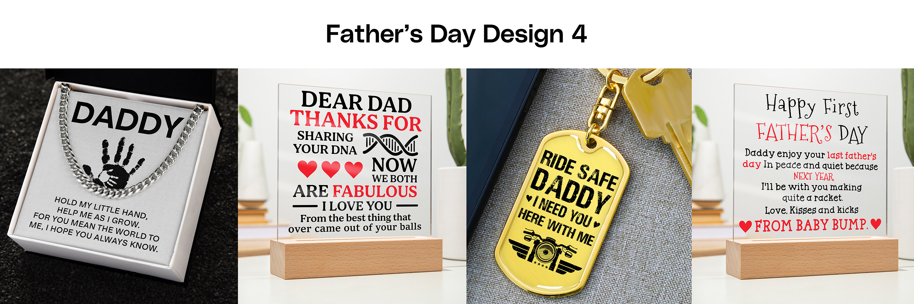 Example of Personalized Message Card Design