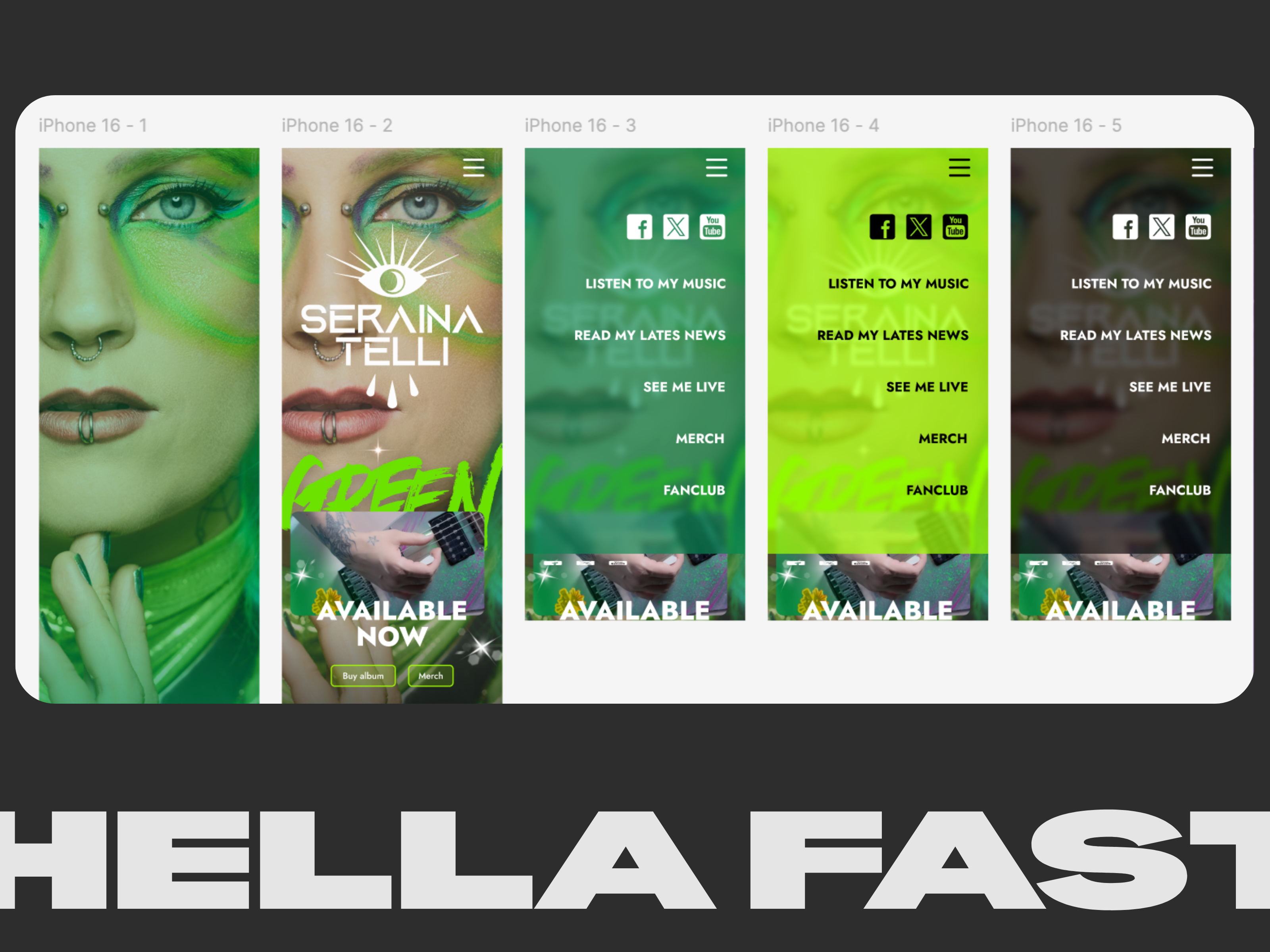 Example of Webflow / Landing Page