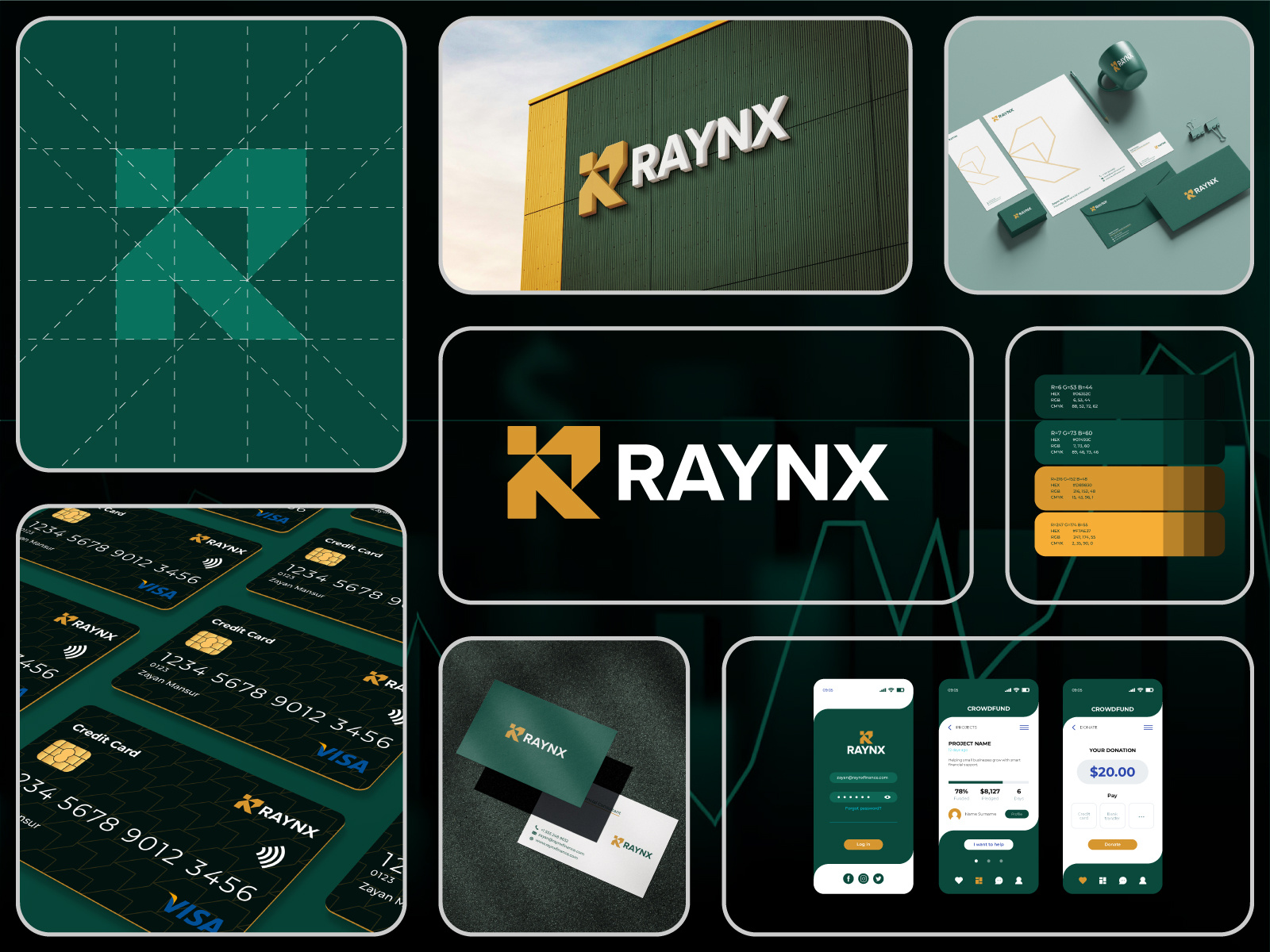 Example of Minimalist Logo & Brand Identity Design