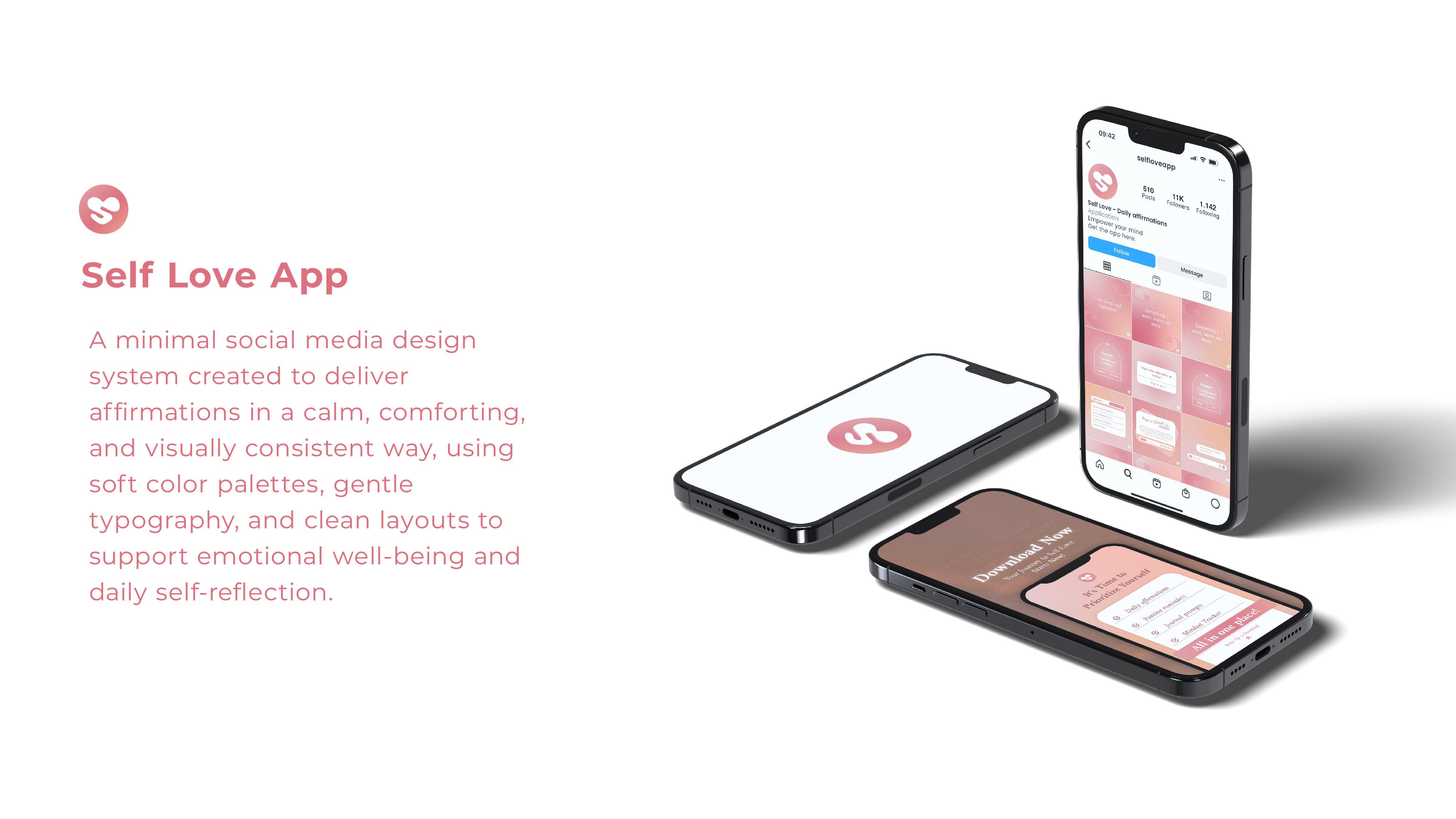 Self Love - Social Media Design branding graphic design instagram post instagram stories post design social media social media design social media post