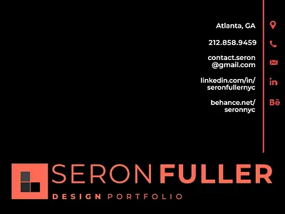 Seron Fuller – Entertainment & Streaming Design Portfolio branding graphic design personal branding portfolio
