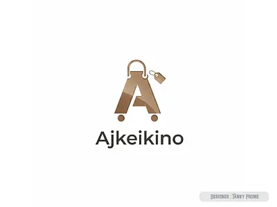 E commerce Logo Design | Ajkeikino ajkekino branddesigner designer ecommercelogo graphicdesign icon logodesign