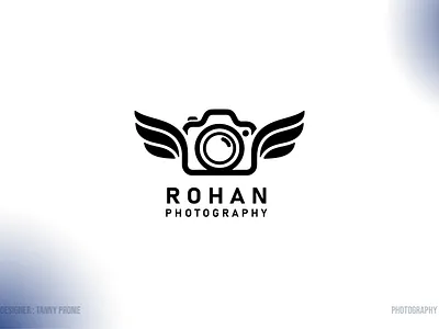 Photography logo design I ROHAN PHOTOGRAPHY brand designer designer graphicdesign logodesign logodesigner pgotography photographylogo