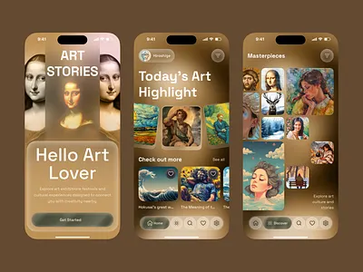 Global Art Marketplace — Buy & Sell Art | Mobile App UI app app design art app art marketplace art trading buy sell art digital art global art mobile mobile app mobile app design mobile ui modern art online gallery product design ui ui ux