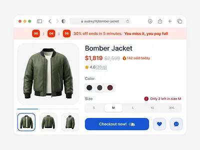 False Urgency - Dark Pattern fashion fashion web design web web design