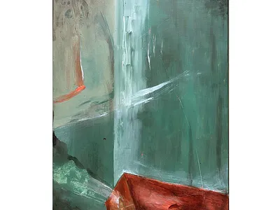 Na dně oceánu ..., akryl na plátně, 70 x 50 cm, 2026