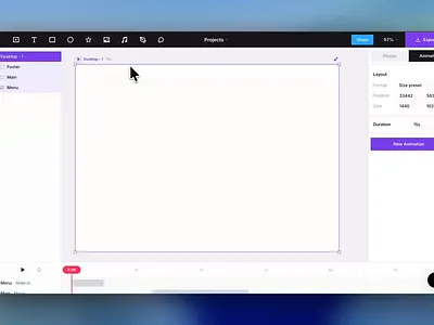 Playing with jitter animation ui